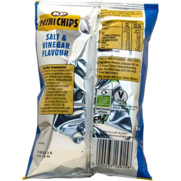 KP Salt & Vinegar Mini Chips 60g - Box of 20 (Price Marked)