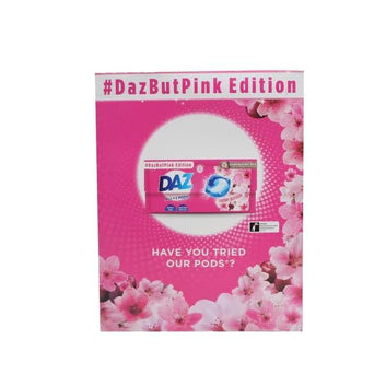 Daz But Pink 42 Wash Cherry Blossom Scented Whites & Colours Laundry Powder Fast Dissolving Detergent Washing Powder