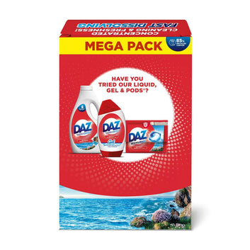 Washing Powder 125 Washes For Whites & Colours Powerful Clean Long-Lasting, Advanced Stain Removal: Bulk Buy