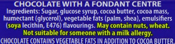 Fry's Chocolate Cream Bars 6 x 49g Classic Dark Chocolate & Fondant Retro Gift Smooth Fondant Centre Rich, Suitable for Vegetarians