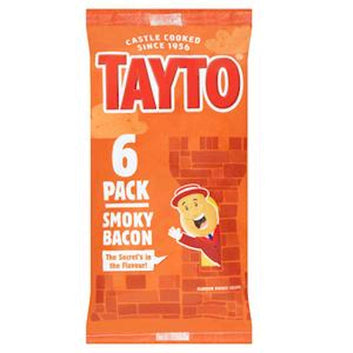 Smoky Bacon Crisps 6 Pack